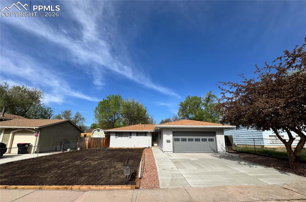 Image 2 of 20: New Concrete Driveway and Garage floor