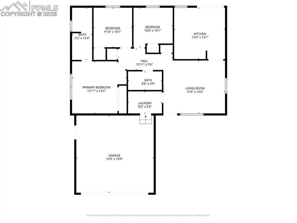 Image 26 of 26: Main Level Floor Plan
