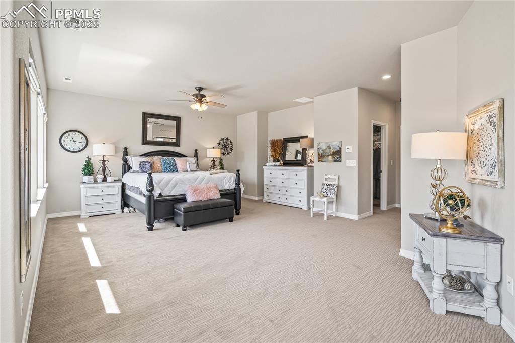 Image 19 of 50: Space for all your furnishing needs. Walk-in Closet number 1 adjacent to th