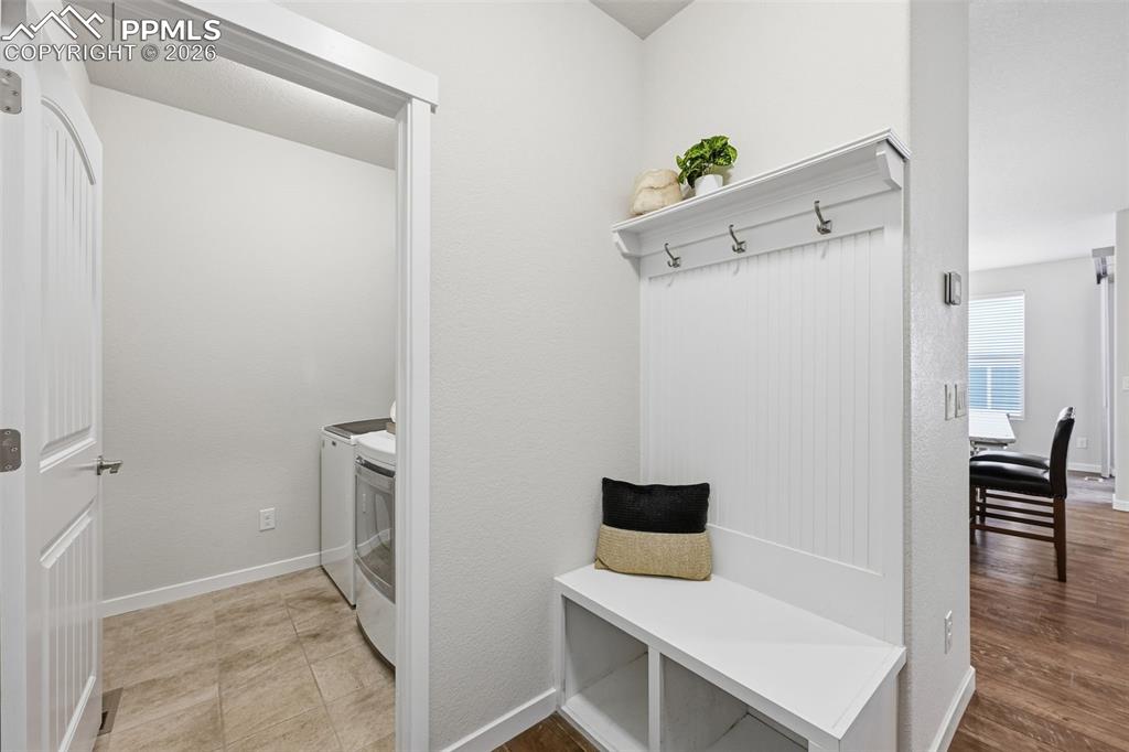 Image 22 of 39: Mud bench for easy living!