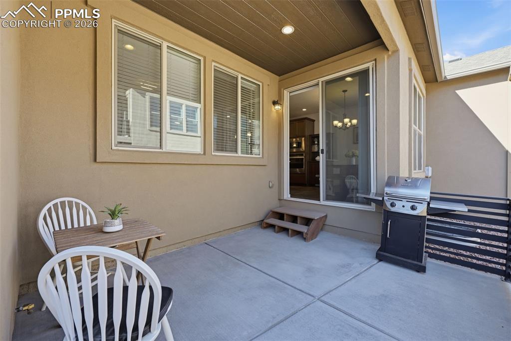 Image 36 of 39: Walks out from dining room