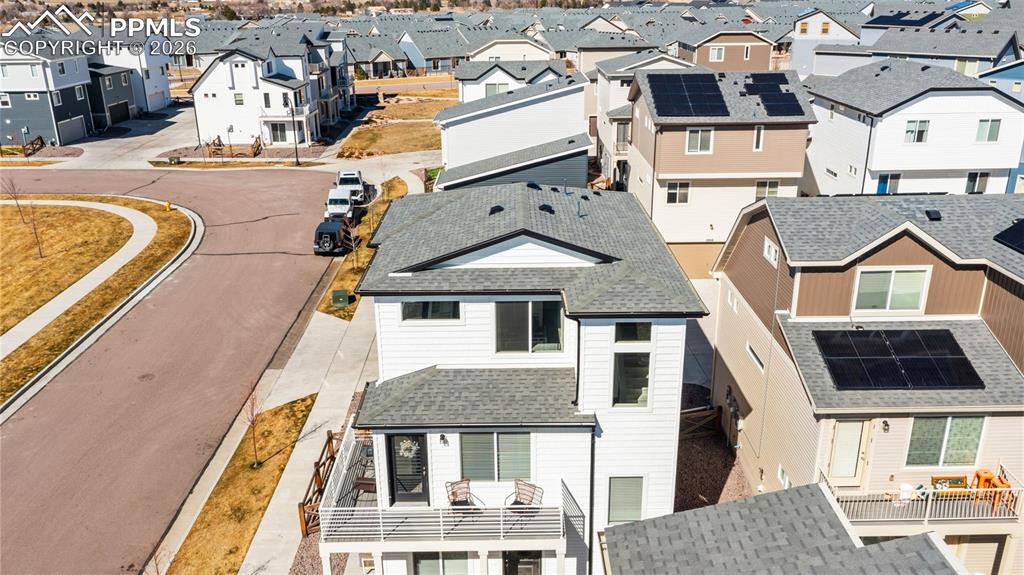 Image 30 of 37: Aerial view of residential area