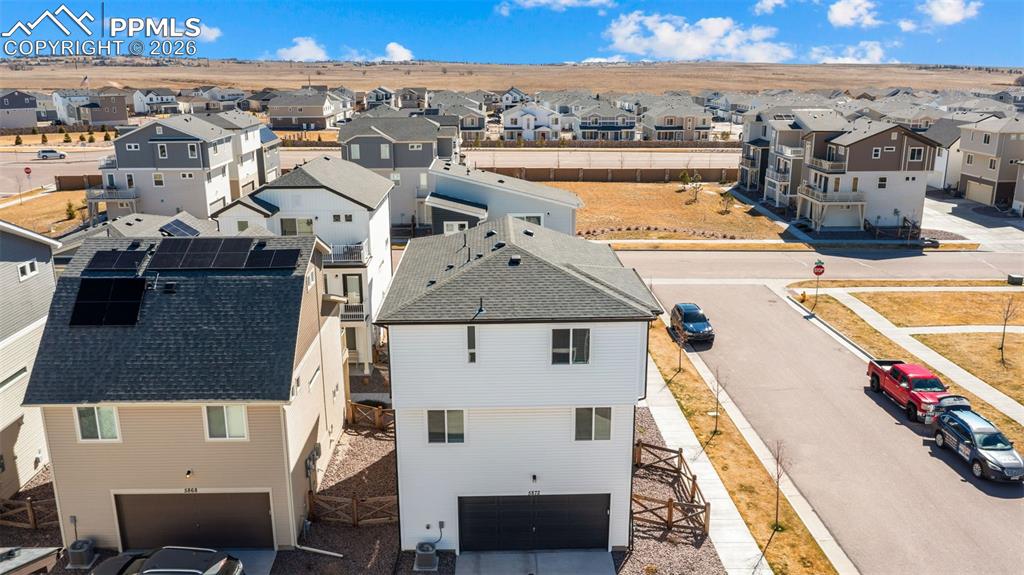 Image 31 of 37: Aerial view of residential area