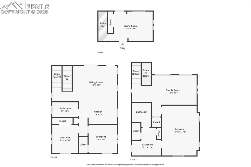 Image 37 of 37: View of floor plan / room layout