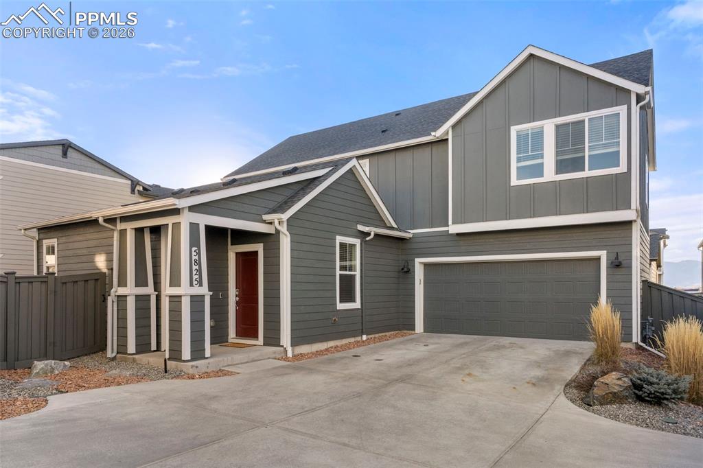 Caption: Front of Structure