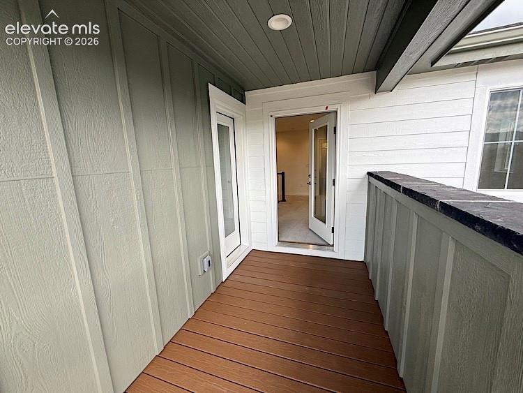 Image 28 of 50: Balcony off the Primary Bedroom and Loft