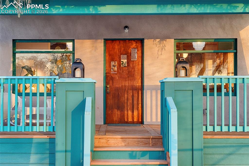 Image 8 of 50: Front of the home with new built Craftsman style porch