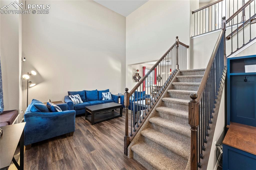 Image 15 of 50: What would you do with that amount of wall space? Floating shelves? GIANT c