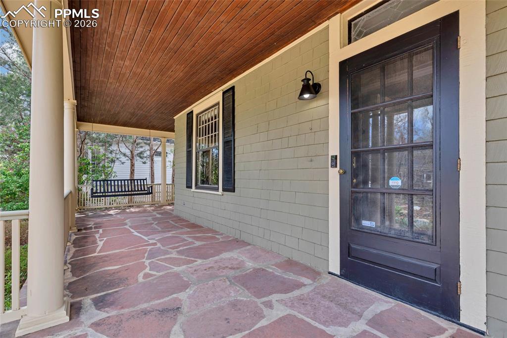 Image 14 of 46: Covered Front Porch