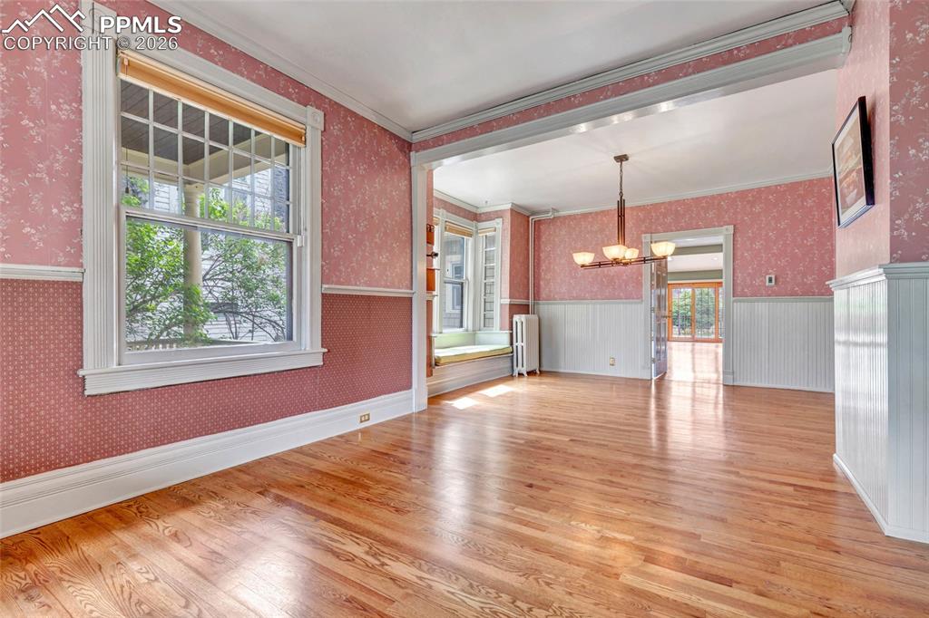 Image 17 of 46: Parlor into Dining Area