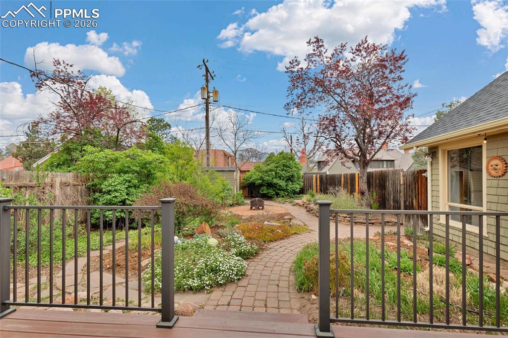 Image 33 of 46: Landscaped Backyard