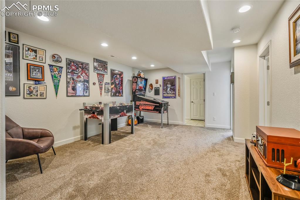 Image 33 of 50: Lower Level Game Room