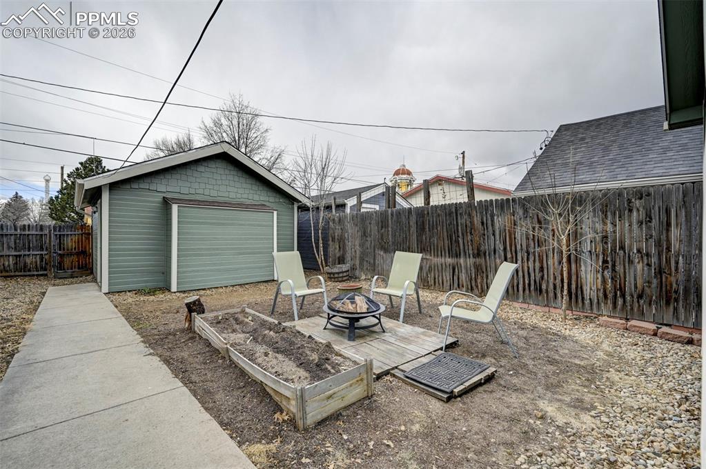 Image 16 of 32: Fenced Backyard