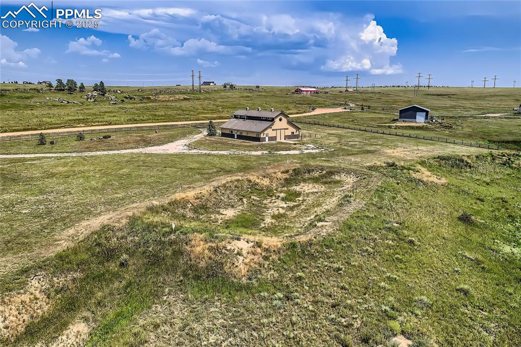 Image 36 of 50: South-Facing Barn Angle – This side view illustrates the barn