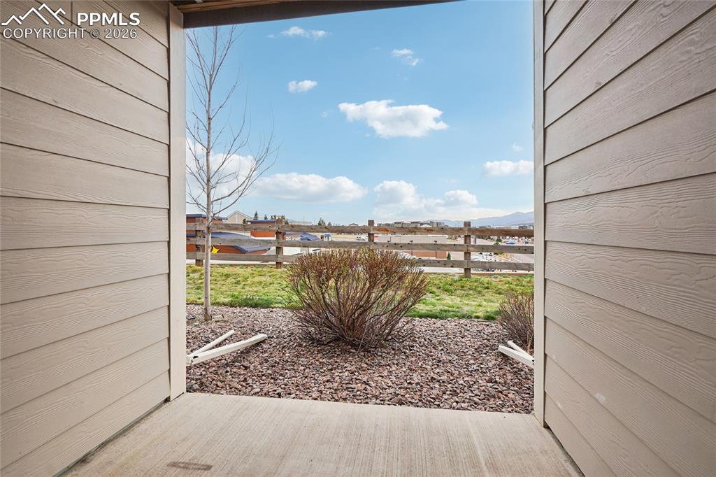 Image 32 of 37: walk out patio