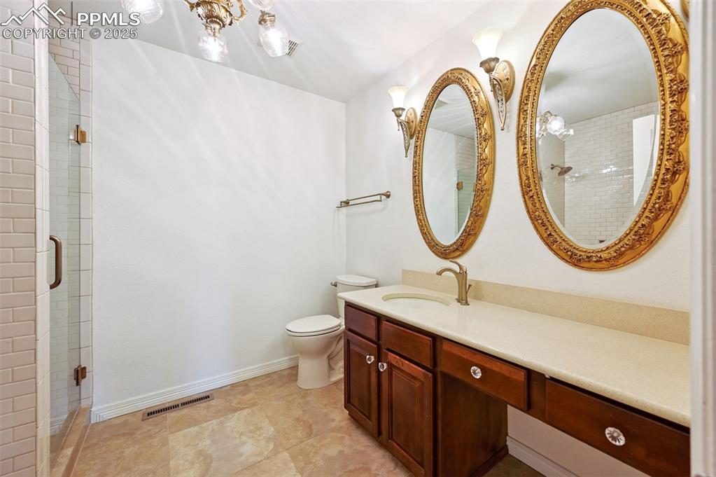 Image 17 of 32: The master bedroom includes a private wing complete with master bathroom an