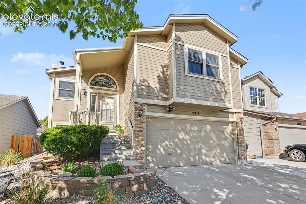 Image 1 of 34: Xeriscape front yard