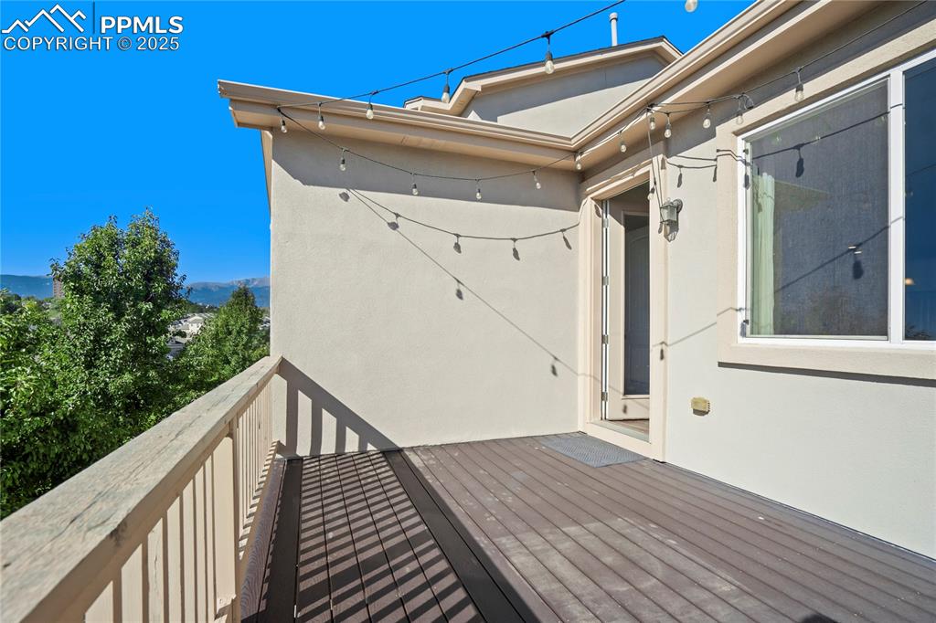 Image 12 of 44: View of wooden deck