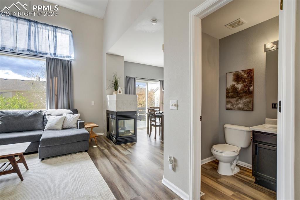 Image 19 of 42: Powder bath on the main level too. 