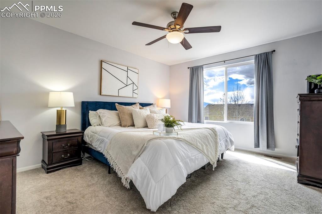 Image 24 of 42: Big enough for a king bed, a dog, and your questionable online shopping hab