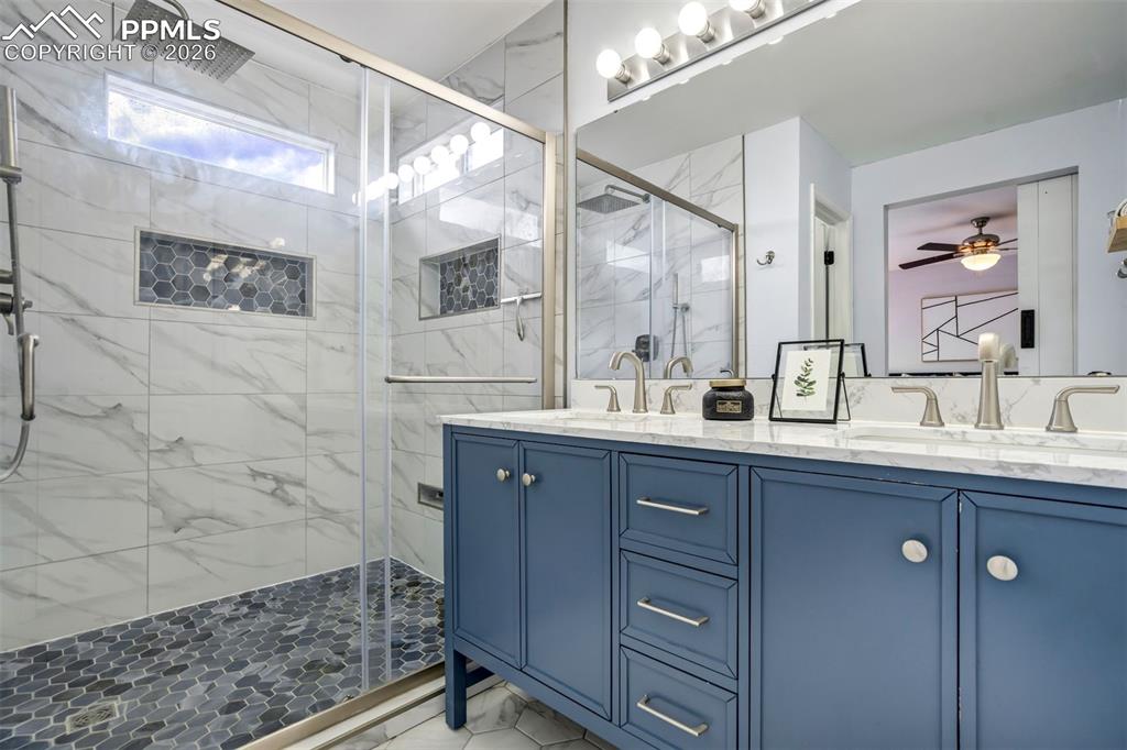 Image 28 of 42: Where ‘quick shower’ turns into a full-on self-care event.