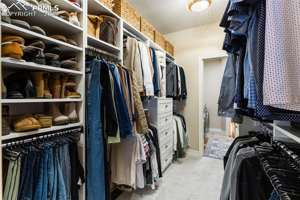 Image 15 of 37: Primary closet