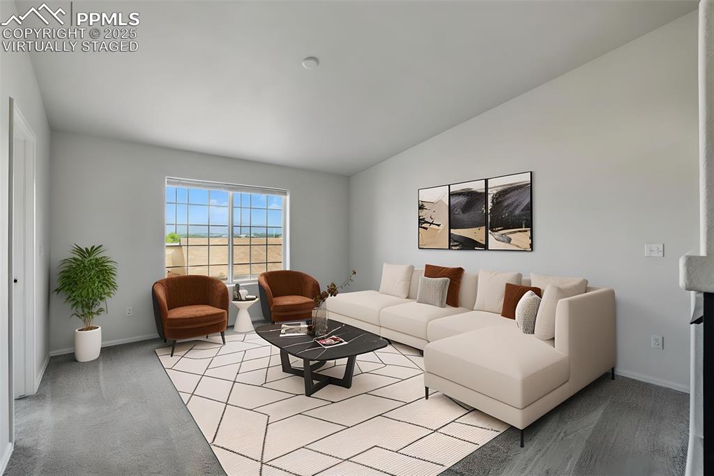 Image 19 of 50: "Virtually Staged" Formal Living Room