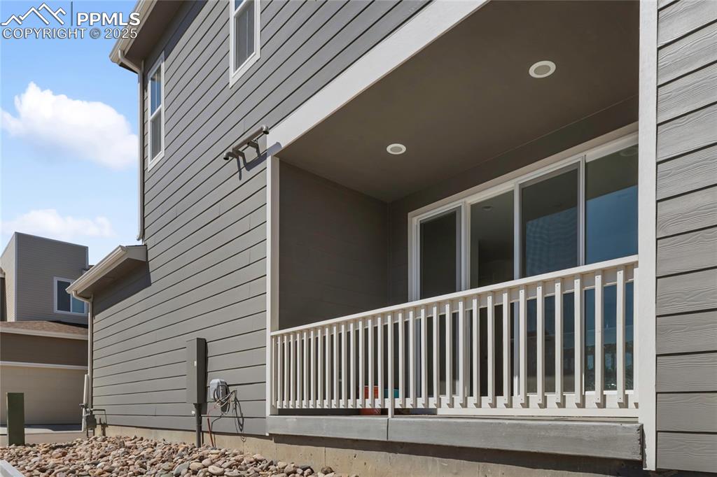 Image 36 of 37: Covered patio