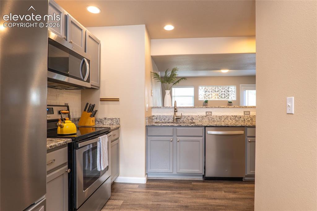 Image 3 of 18: Open main level floor plan.