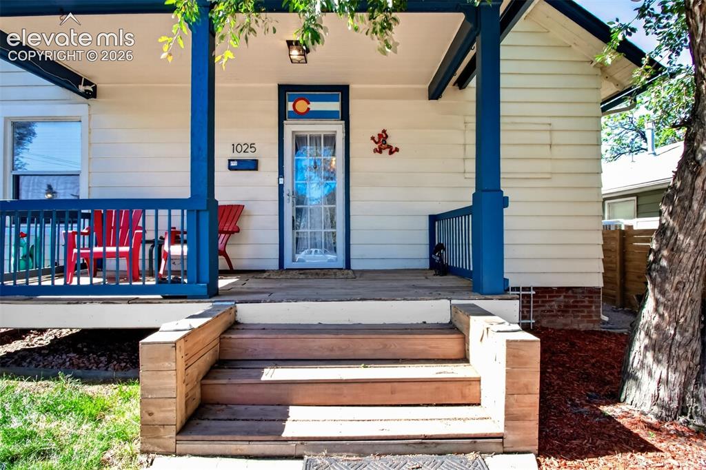 Image 3 of 30: Covered front porch