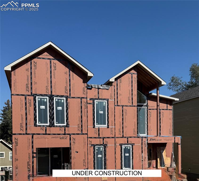 Caption: Front of Structure