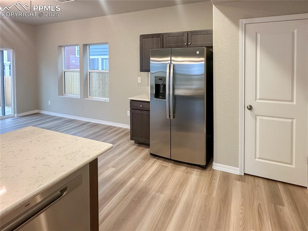 Image 6 of 40: Fridge included