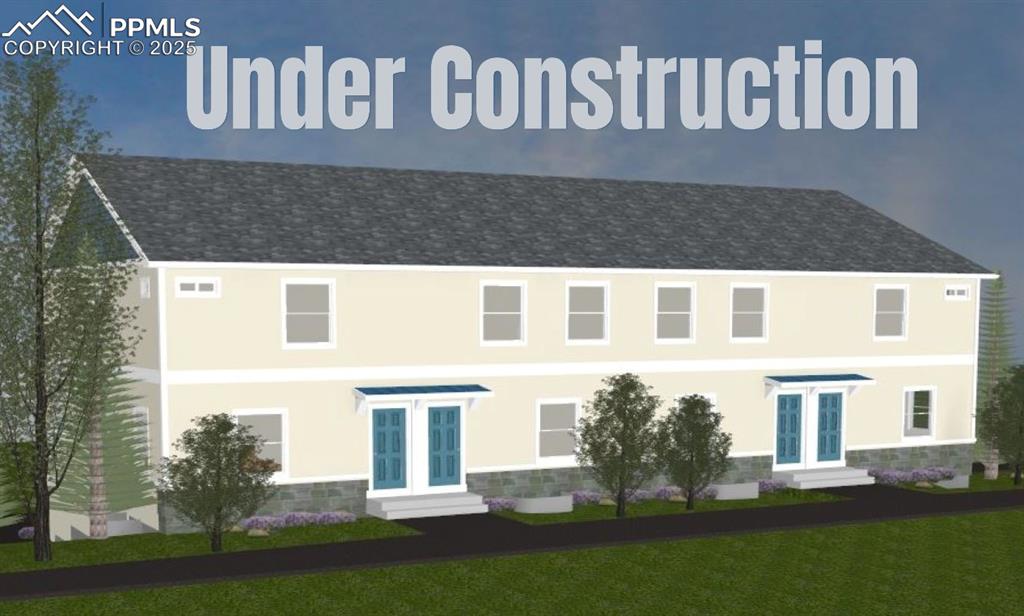 Caption: Front of Structure