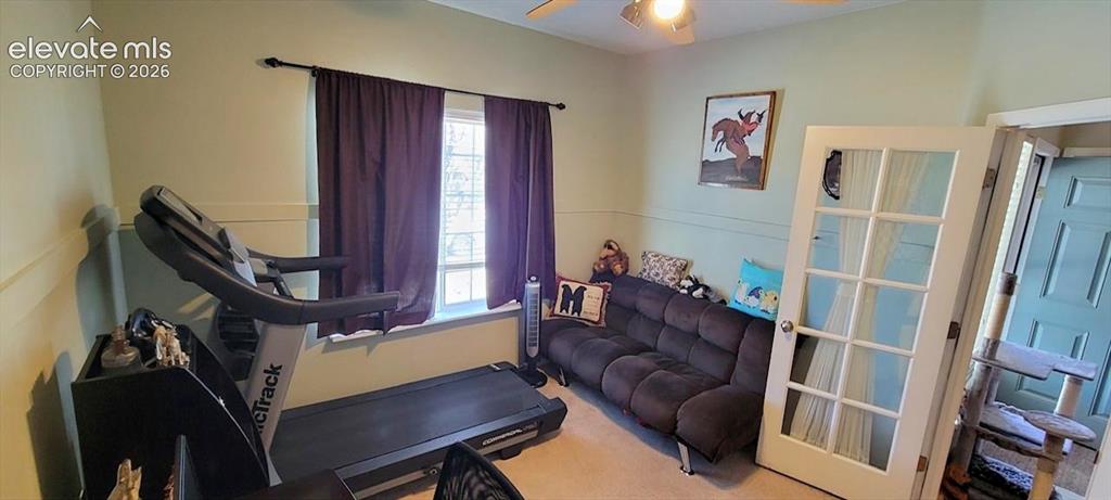 Image 18 of 24: Can be used as an office with French Door entry