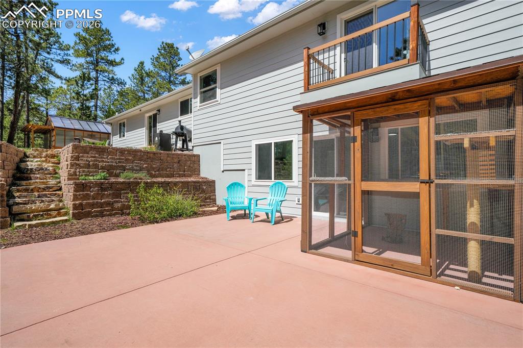 Image 34 of 50: Back patio views