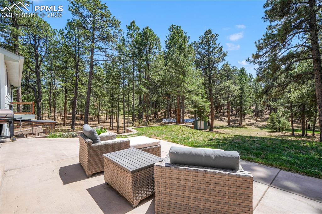 Image 35 of 50: Back patio views