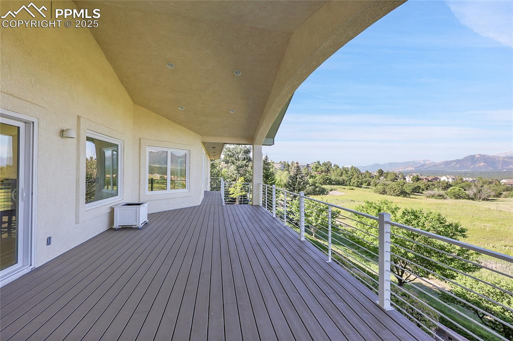 Image 41 of 48: Composite Deck w/Gorgeous Mtn Views