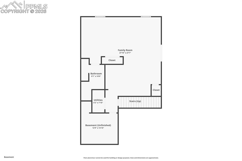 Image 50 of 50: View of floor plan / room layout