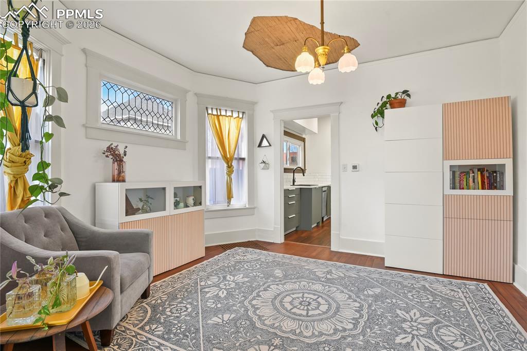 Image 12 of 37: Refreshed interior spaces that preserve the home’s original charm