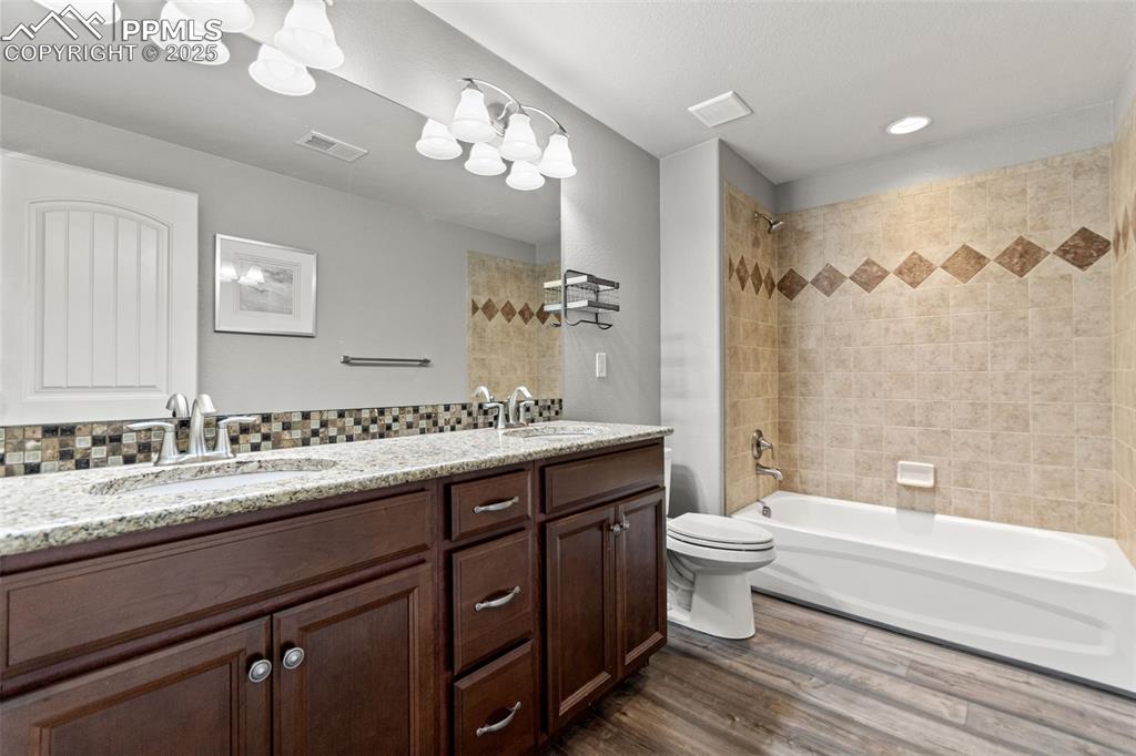 Image 38 of 45: Lower level bathroom