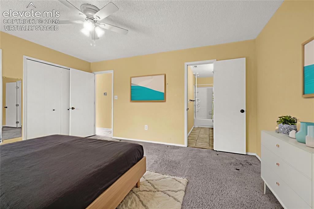 Image 12 of 33: master bedroom - virtually staged