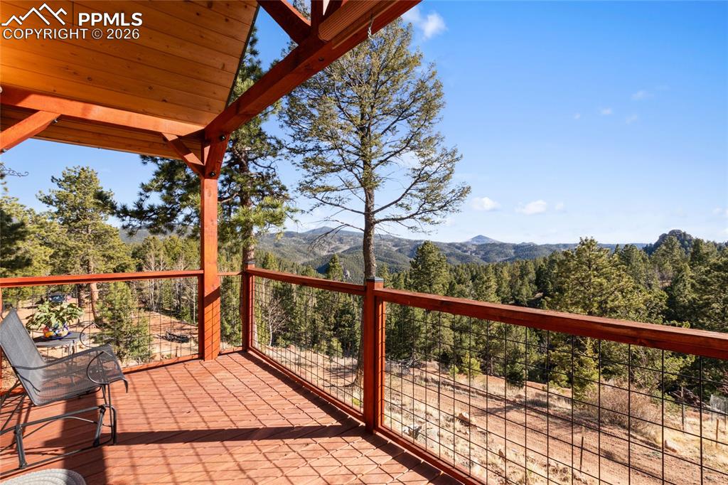 Image 20 of 39: Deck from the Living Room