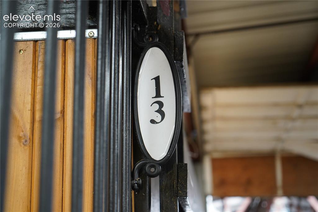 Image 31 of 41: Number sign of a stable