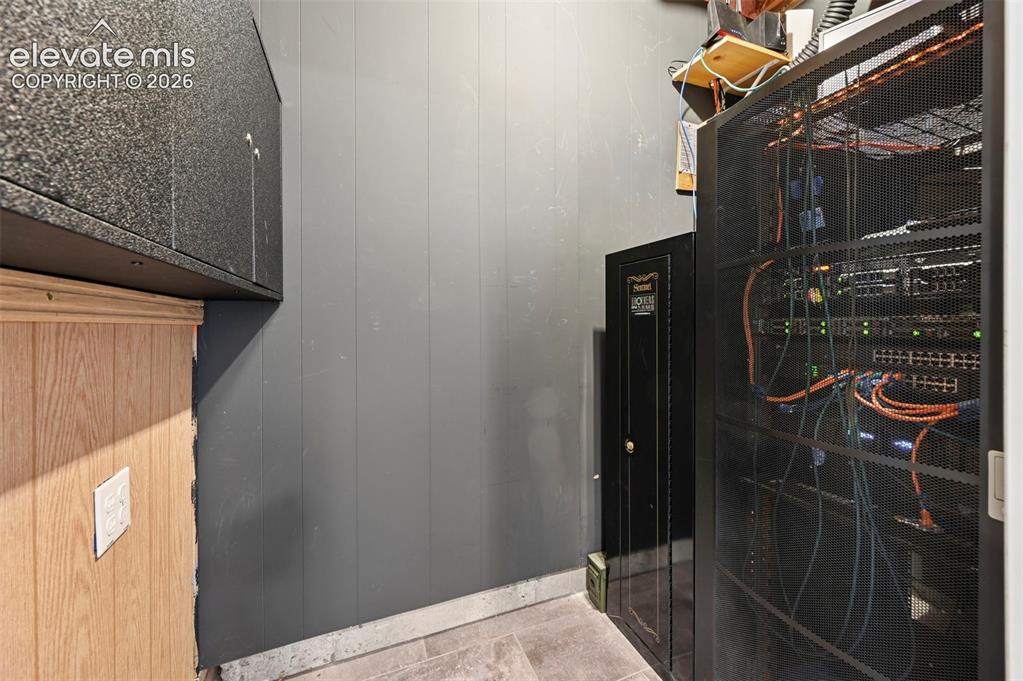 Image 41 of 50: Cyber closet (see property remarks for details on this state-of-the-art tec