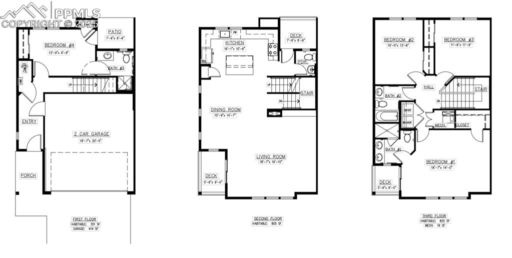 Image 3 of 3: Home floor plan