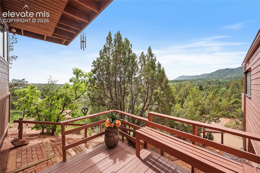 Image 7 of 47: Front Range views from the front deck.