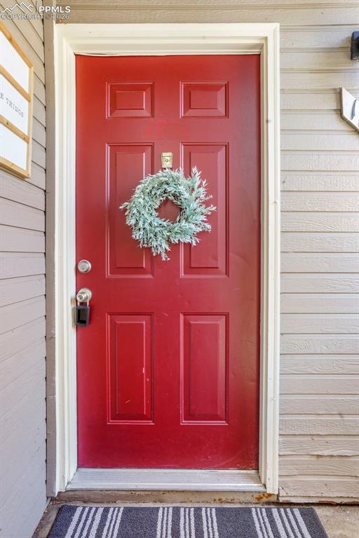 Image 2 of 50: COVERED ENTRY WITH ENTRY CLOSET
