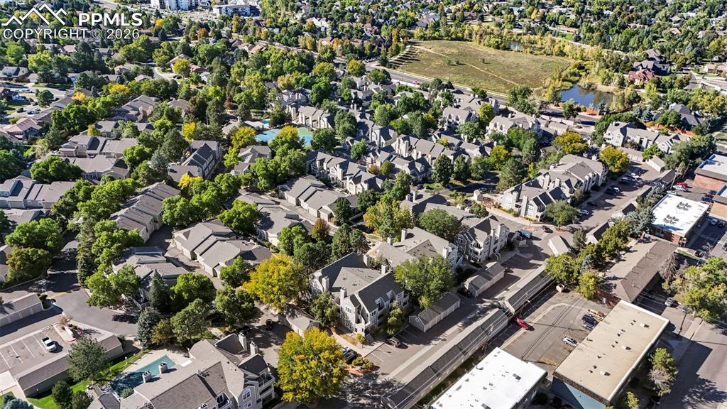 Image 31 of 50: Birds eye view of property