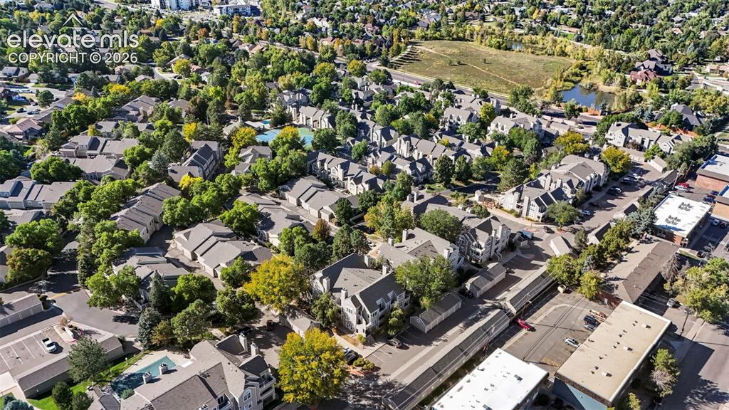 Image 32 of 50: Birds eye view of property