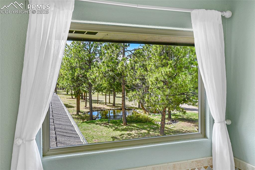 Image 22 of 50: View from the jetted tub. 